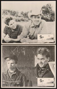 3p788 LAST PICTURE SHOW 2 LCs '71 Peter Bogdanovich, Ben Johnson & Tim Bottoms!