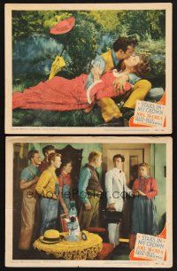 3p923 STARS IN MY CROWN 2 LCs '50 romantic image of Ellen Drew & Joel McCrea!