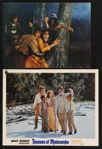 3p967 TREASURE OF MATECUMBE 2 LCs '76 Walt Disney, Robert Foxworth, Joan Hackett & Peter Ustinov!