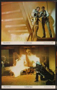 3p288 TOWERING INFERNO 4 color ItalUS 11x14 stills '74 Steve McQueen, Paul Newman, Fred Astaire!