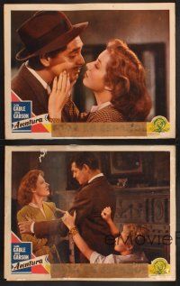 3p079 ADVENTURE 4 Spanish/U.S. LCs '45 Clark Gable with pretty Lina Romay & Thomas Mitchell!