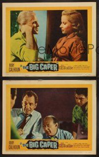 3p328 BIG CAPER 3 LCs '57 Rory Calhoun & sexy Mary Costa, the boodle... and the blonde!!