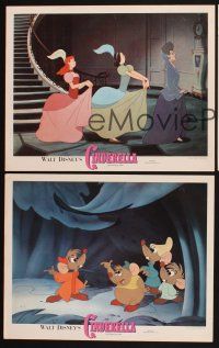 3p342 CINDERELLA 3 LCs R73 Walt Disney romantic musical classic, wicked stepmother & sisters!