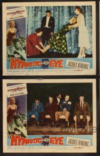3p166 HYPNOTIC EYE 4 LCs '60 Jacques Bergerac, Merry Anders, sexy Allison Hayes!