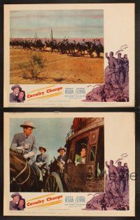 3p185 LAST OUTPOST 4 LCs R61 Ronald Reagan & Rhonda Fleming, Cavalry Charge!