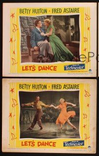 3p422 LET'S DANCE 3 LCs '50 great image of dancing Fred Astaire & Betty Hutton!