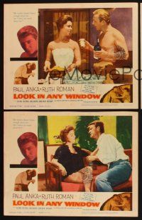 3p428 LOOK IN ANY WINDOW 3 LCs '61 Paul Anka, Ruth Roman, the morals & mistakes exposed at last!