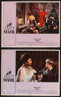 3p197 MAME 4 LCs '74 Lucille Ball, Kirby Furlong, from Broadway musical!