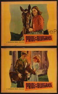 3p466 PRIDE OF THE BLUEGRASS 3 LCs '39 Edith Fellows, Gantry, the famous blind horse!