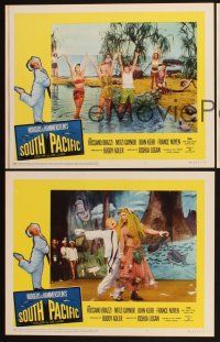 3p503 SOUTH PACIFIC 3 LCs R64 Ray Walston, Mitzi Gaynor, Rodgers & Hammerstein musical!