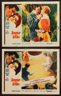 3p515 SUMMER & SMOKE 3 LCs '61 Laurence Harvey & Geraldine Page, Tennessee Williams' play!