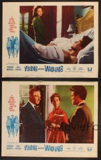 3p302 YOUNG & WILLING 4 LCs '64 Virginia Maskell, Ian McShane, English college sex!