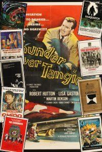 3r004 LOT OF 71 FOLDED ONE-SHEETS '57 - '89 Thunder Over Tangier, Revengers, Fellini's Casanova