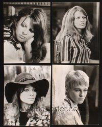 3r014 LOT OF 4 JULIE CHRISTIE STILLS '60s-70s portraits of the beautiful star!