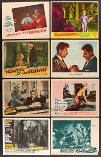 3r008 LOT OF 48 LOBBY CARDS '30s-90s Three Faces of Eve, Appointment With Danger, Traffic in Crime
