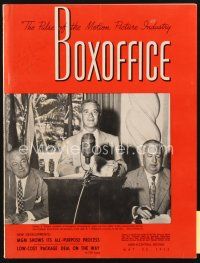 3r070 BOX OFFICE exhibitor magazine May 23, 1953 It Came From Outer Space & lots of 3-D!