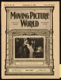 3r056 MOVING PICTURE WORLD exhibitor magazine September 6, 1913 Vitagraph, Lubin, Selig, Keystone
