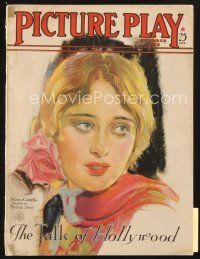 3r084 PICTURE PLAY magazine October 1928 art of pretty Dolores Costello by Modest Stein!