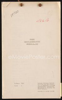 3r141 UNTAMED release dialogue script December 18, 1939, screenplay by Brennan & Butler!
