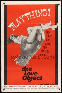 3s449 LOVE OBJECT 1sh '69 they teach sexy plaything Kim Pope some very strange games!