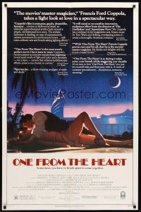 3s567 ONE FROM THE HEART 1sh '82 Francis Ford Coppola, Teri Garr, Raul Julia, Nastassja Kinski!