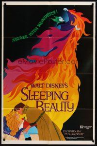 3s765 SLEEPING BEAUTY style A 1sh R79 Walt Disney cartoon fairy tale fantasy classic!