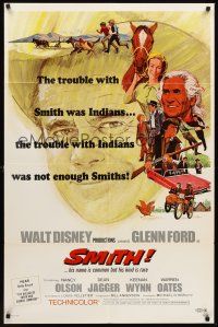 3s768 SMITH 1sh '69 Glenn Ford too many friends to be rich & too much fun to stay out of trouble!