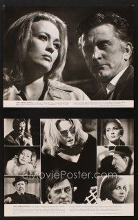 3t115 ARRANGEMENT 2 deluxe 11x13.5 stills '69 Kirk Douglas & Faye Dunaway, directed by Elia Kazan!