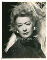 3t066 MIRIAM HOPKINS deluxe 10.75x13.75 still '50s c/u of the great actress late in her career!