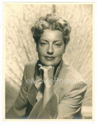 3t055 JEANETTE MACDONALD deluxe 10x13 still '30s head & shoulders portrait with hand on face!