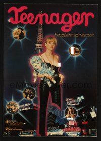 3t475 NAKED TEENAGER German promo brochure '79 Monique et Julie, Deux Collegiennes en Partouze!