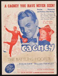 3t427 SOMETHING TO SING ABOUT herald '37 song & dance man James Cagney, The Battling Hoofer!