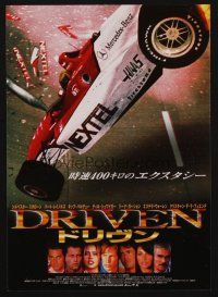 3t692 DRIVEN  Japanese 7.25x10.25 '01 Sylvester Stallone, Burt Reynolds, cool F1 racing image!