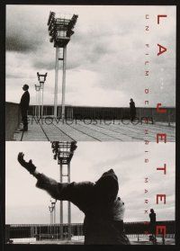 3t822 LA JETEE 2-image style Japanese 7.25x10.25 '90s Chris Marker French sci-fi, different!