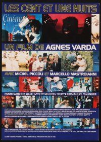 3t835 LES CENT ET UNE NUITS DE SIMON CINEMA Japanese 7.25x10.25 '95 Agnes Varda, Michel Piccoli