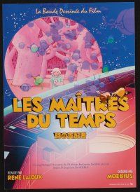 3t836 LES MAITRES DU TEMPS Japanese 7.25x10.25 R01 Rene Laloux, animated sci-fi!