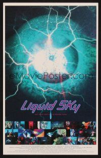 3t841 LIQUID SKY Japanese 6.25x10 '82 sex & drugs sci-fi, completely different images!