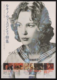 3t848 LUCHINO VISCONTI FILM FESTIVAL Japanese 7.25x10.25 '80s Ludwig, L'Innocente & more!
