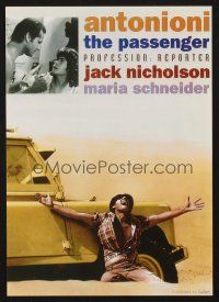 3t903 PASSENGER  Japanese 7.25x10.25 R96 Michelangelo Antonioni, Jack Nicholson in desert!