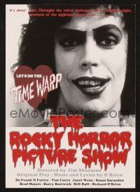 3t928 ROCKY HORROR PICTURE SHOW Japanese 5x7.25 R97 different close up of Tim Curry!