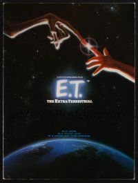 3t517 E.T. THE EXTRA TERRESTRIAL Japanese program '82 Drew Barrymore, Steven Spielberg classic!