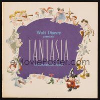 3t154 FANTASIA music program R77 Mickey Mouse & others, Disney musical cartoon classic!