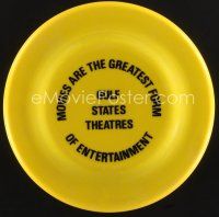 3t149 GULF STATES THEATRES frisbee '60s theatre company promo!