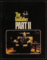 3t216 GODFATHER PART II program '74 Al Pacino in Francis Ford Coppola classic crime sequel!