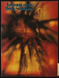 3t226 INVASION OF THE BODY SNATCHERS  program '78 Philip Kaufman remake of classic sci-fi horror!