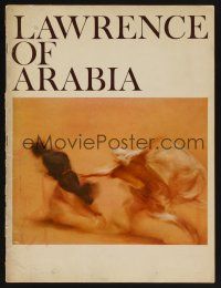 3t234 LAWRENCE OF ARABIA program '62 David Lean classic starring Peter O'Toole!