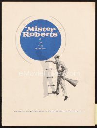 3t240 MISTER ROBERTS  program '55 Henry Fonda, James Cagney, William Powell, Jack Lemmon, John Ford