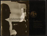 3t266 SIXTH ANNUAL AMERICAN SOCIETY OF CINEMATOGRAPHERS AWARDS program '92 Grace Kelly & more!