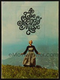 3t269 SOUND OF MUSIC program '65 classic musical, wonderful images of Julie Andrews & top cast!