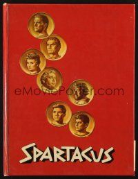 3t270 SPARTACUS hardcover program '61 classic Stanley Kubrick & Kirk Douglas gladiator epic!